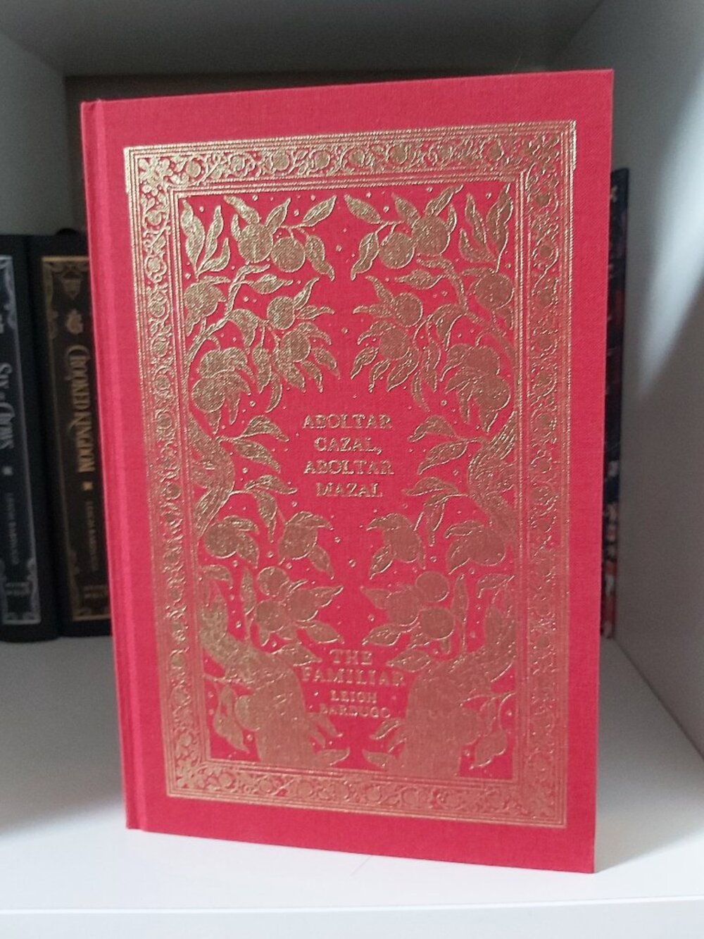 Illumicrate Special Edition of The Familiar by Leigh Bardugo